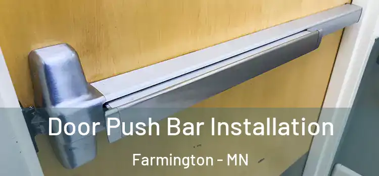  Door Push Bar Installation Farmington - MN