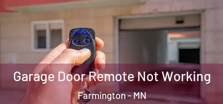  Garage Door Remote Not Working Farmington - MN