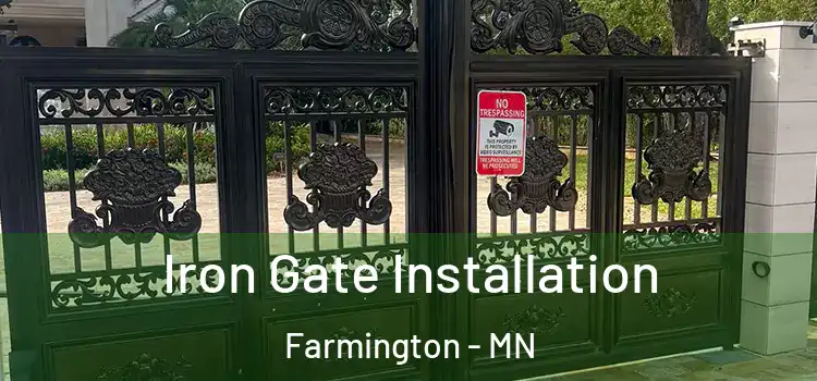 Iron Gate Installation Farmington - MN